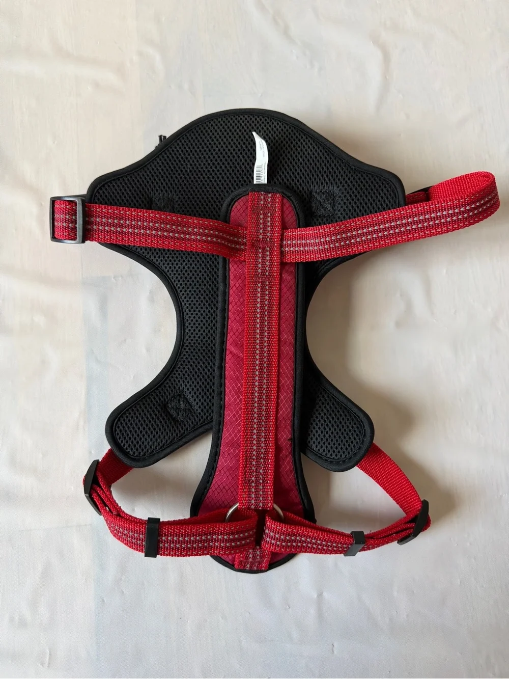 Kong Red Reflective Pocket Dog Harness Vest Padded Mesh Size L adjustable nWOT
